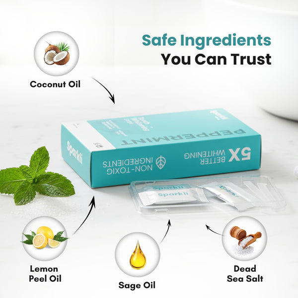 Sparkli White Teeth Whitening Strips