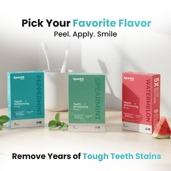 Sparkli White Teeth Whitening Strips
