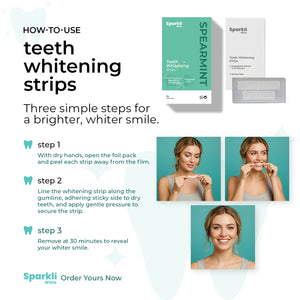 Sparkli White Teeth Whitening Strips